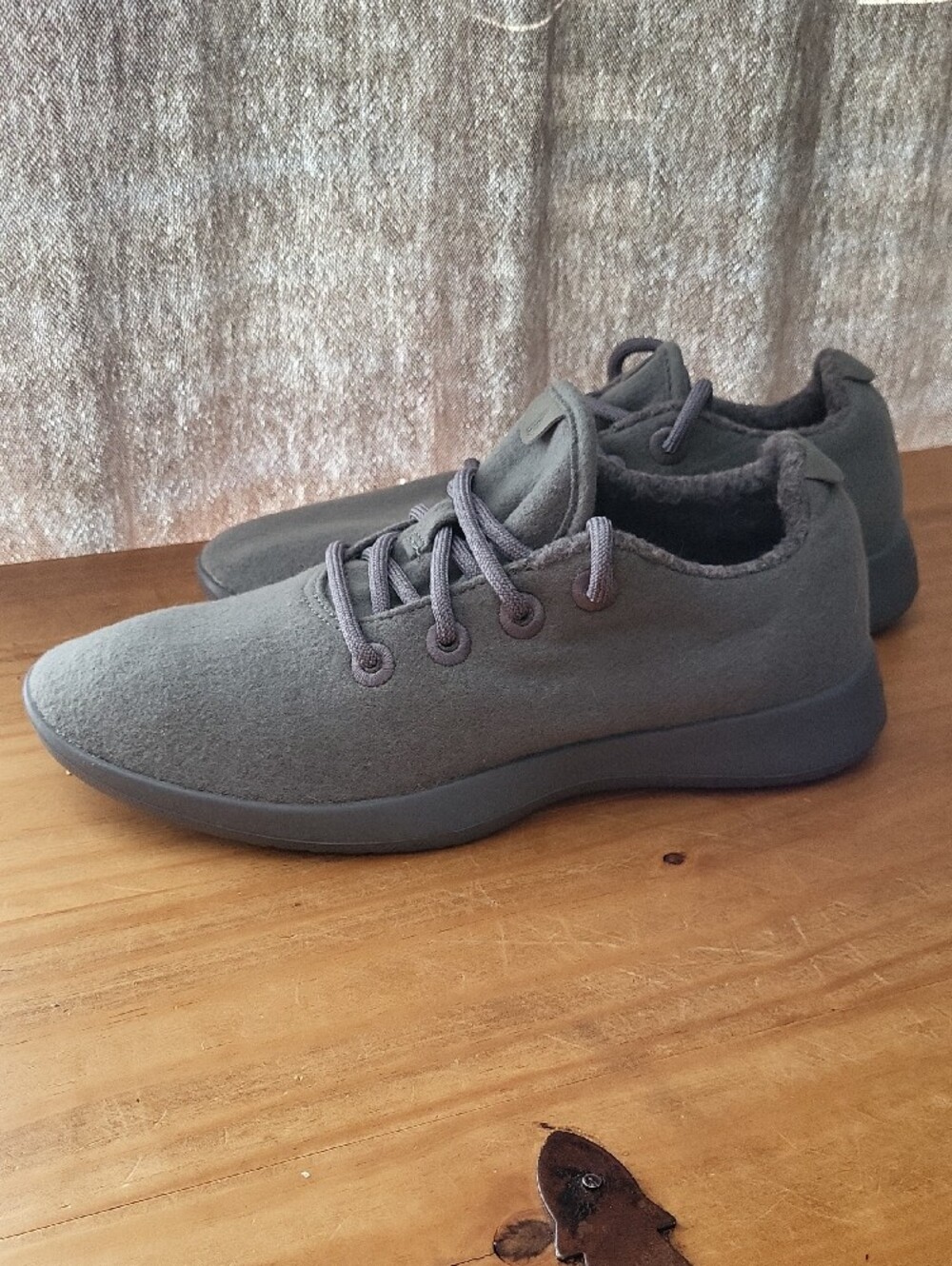 Allbirds Wool Runners Grey Marino Wool Men size 9